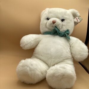 Gund Tender  teddy white plush teddy bear